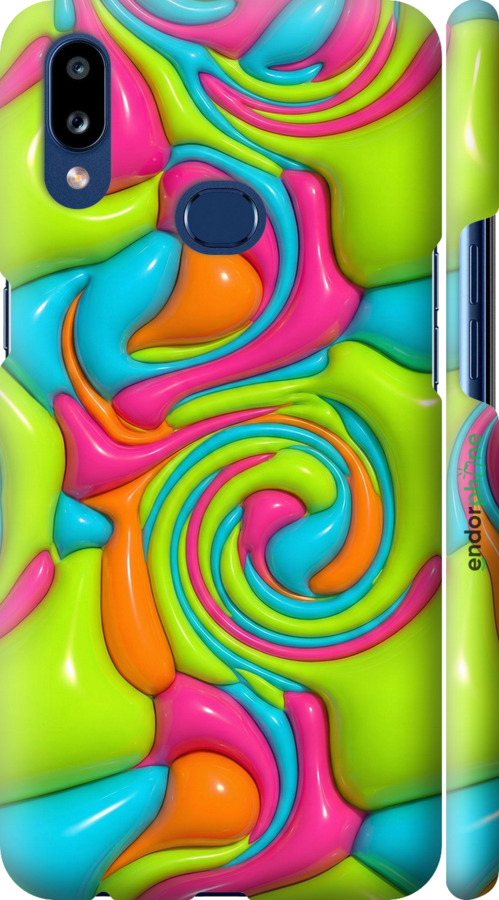 3D пластиковый матовый чехол Y2K Jelly Dream для Samsung Galaxy A10s A107F - 6780m-1776 изображение 