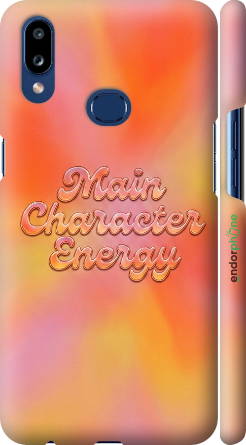 3D пластиковый матовый чехол Aura Gradient Main Character Energy Aesthetic Y2K для Samsung Galaxy A10s A107F - 6783m-1776 изображение 