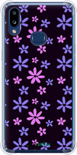 Силикон с усиленными углами чехол с  цветами для Samsung Galaxy A10s A107F - 6258sp-1776 изображение 