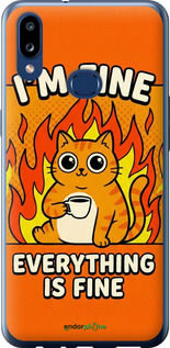 Силиконовый чехол 'Funny Cat' для Samsung Galaxy A10s A107F изображение 5