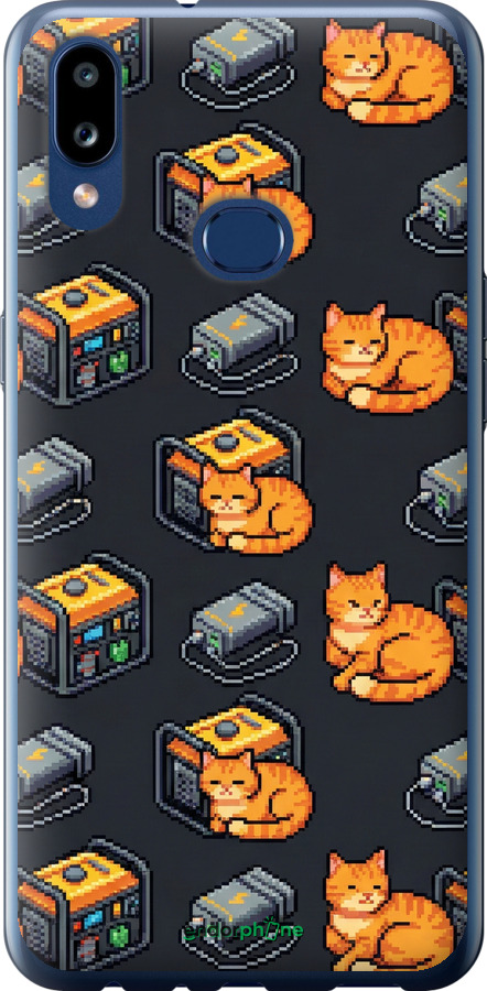 Силиконовый чехол Autonomous Zone для Samsung Galaxy A10s A107F - 6771u-1776 изображение 