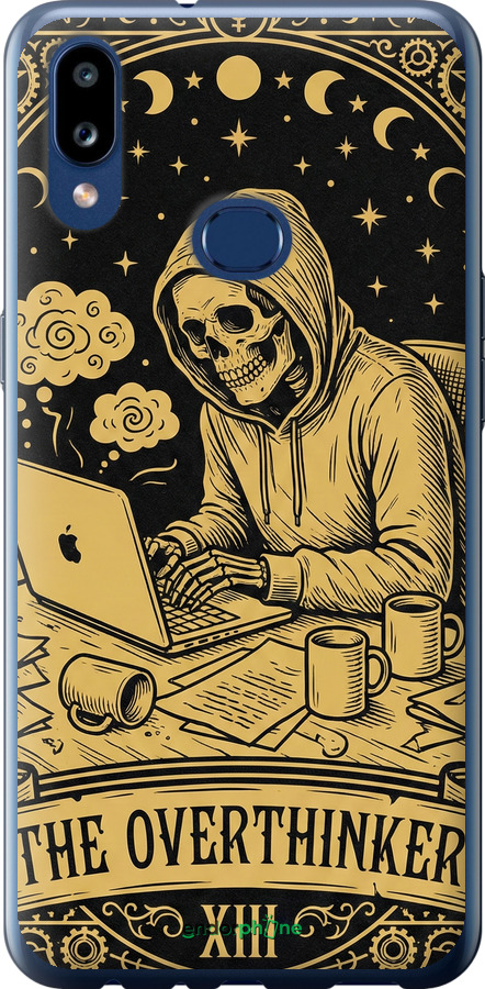 Силіконовий чехол The Overthinker для Samsung Galaxy A10s A107F - 6774u-1776 изображение 