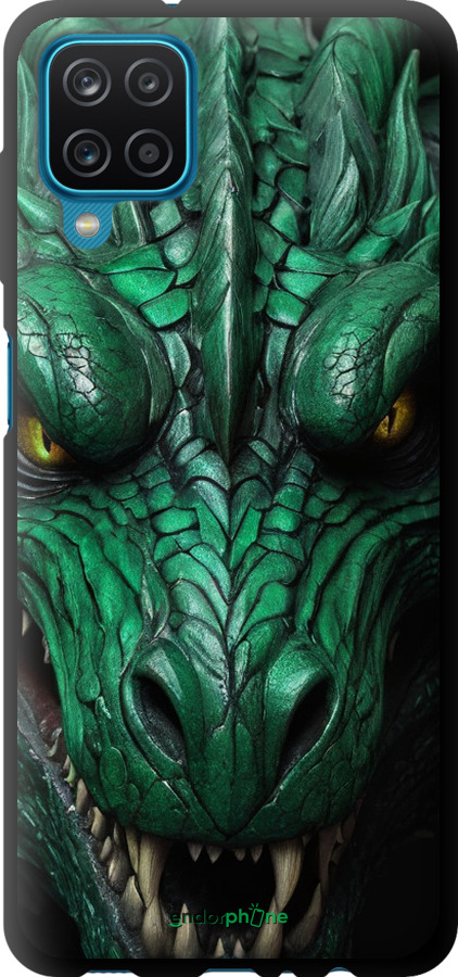 TPU чехол Зелёный дракон v2 для Samsung Galaxy A12 A125F - 5817b-2201 изображение 