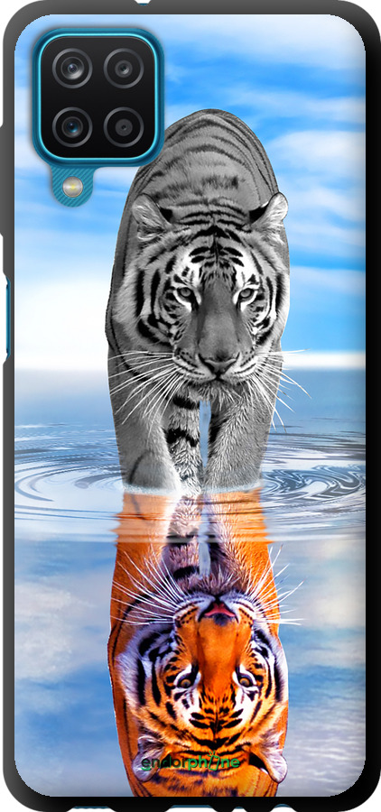 TPU чехол Тигр для Samsung Galaxy M12 M127F - 6016b-2360 изображение 