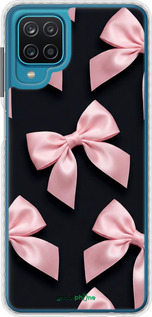 Чохол Bumper чехол Coquette Ribbons Dark Coquette для Samsung Galaxy M12 M127F - 6767pc-2360 изображение 