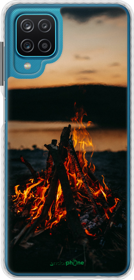 Чохол Bumper чехол Вогонь для Samsung Galaxy A12 A125F - 6021pc-2201 изображение 