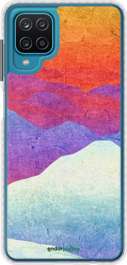 Чохол Bumper чехол Гірський захід сонця для Samsung Galaxy M12 M127F - 6479pc-2360 изображение 