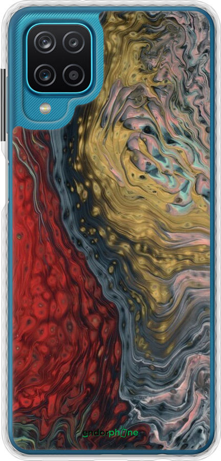 Чехол Bumper чехол С изображением абстрактной живописи для Samsung Galaxy M12 M127F - 6530pc-2360 изображение 