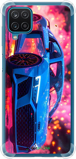 Силикон с усиленными углами чехол Ауди для Samsung Galaxy A12 A125F - 6286sp-2201 изображение 