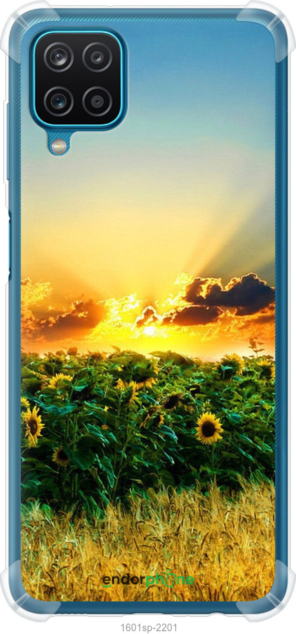 

Силіконовий протиударний с посиленими кутами чохол "Україна" для Samsung Galaxy A12 A125F