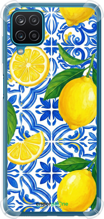 Силикон с усиленными углами чехол Grocery Girl Italian Summer для Samsung Galaxy A12 A125F - 6766sp-2201 изображение 