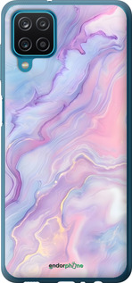 Силіконовий чехол Нежный мрамор для Samsung Galaxy A12 A125F - 6310u-2201 изображение 