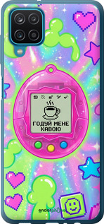 Силиконовый чехол Y2K Aesthetic Retro Pet: Годуй мене кавою для Samsung Galaxy M12 M127F - 6784u-2360 изображение 
