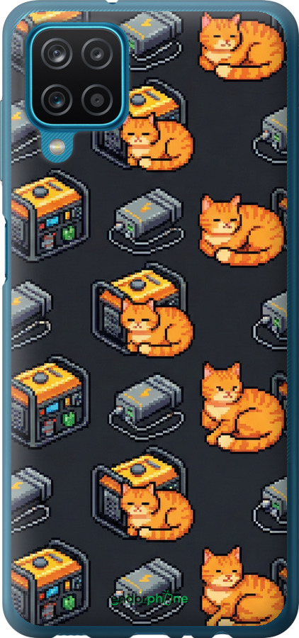 Силиконовый чехол Autonomous Zone для Samsung Galaxy M12 M127F - 6771u-2360 изображение 