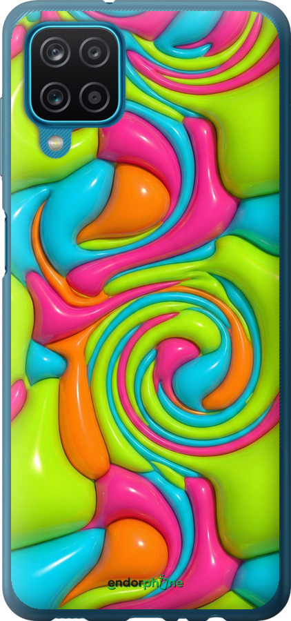 Силиконовый чехол Y2K Jelly Dream для Samsung Galaxy M12 M127F - 6780u-2360 изображение 