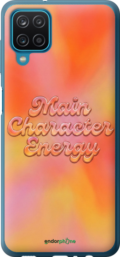 Силиконовый чехол Aura Gradient Main Character Energy Aesthetic Y2K для Samsung Galaxy A12 A125F - 6783u-2201 изображение 