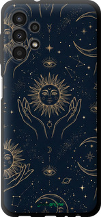 TPU чехол Celestial Harmony: Sun & Moon Gold Mystic Pattern для Samsung Galaxy A13 A135F - 6778b-2498 изображение 