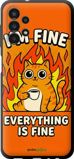 TPU чехол Funny Cat для Samsung Galaxy A13 A135F - 6786b-2498 изображение 