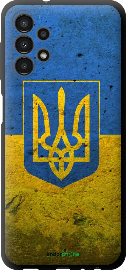 TPU чехол Прапор і герб України 2 для Samsung Galaxy A13 A135F - 378b-2498 изображение 