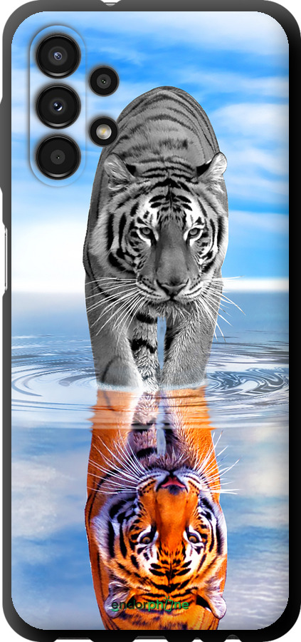 TPU чехол Тигр для Samsung Galaxy A13 A135F - 6016b-2498 изображение 