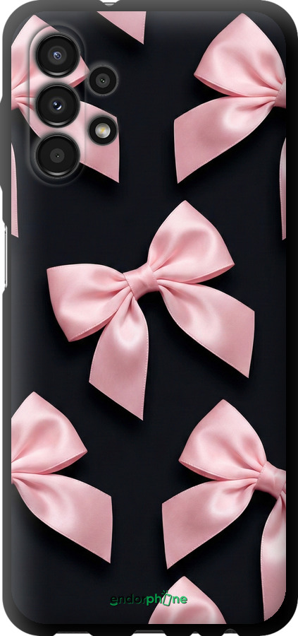 TPU чехол Coquette Ribbons Dark Coquette для Samsung Galaxy A13 A135F - 6767b-2498 изображение 