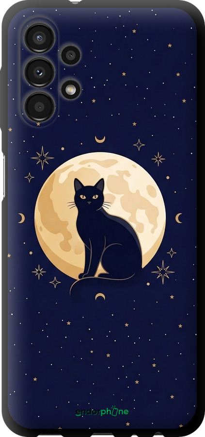 TPU чехол Cute Cat Celestial/Witchy для Samsung Galaxy A13 A135F - 6787b-2498 изображение 