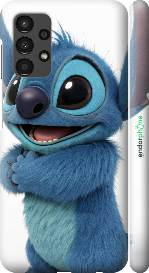 3D пластиковый матовый чехол Стич 1 для Samsung Galaxy A13 A135F - 6686m-2498 изображение 
