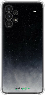 Силикон с усиленными углами чехол Сині хмари, Синій місяць для Samsung Galaxy A13 A135F - 6396sp-2498 изображение 