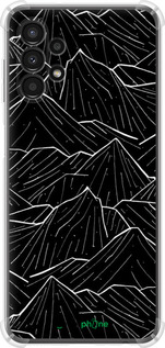 Силикон с усиленными углами чехол С изображением Темных гор для Samsung Galaxy A13 A135F - 6489sp-2498 изображение 