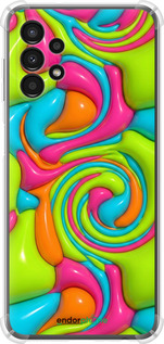 Силикон с усиленными углами чехол Y2K Jelly Dream для Samsung Galaxy A13 A135F - 6780sp-2498 изображение 