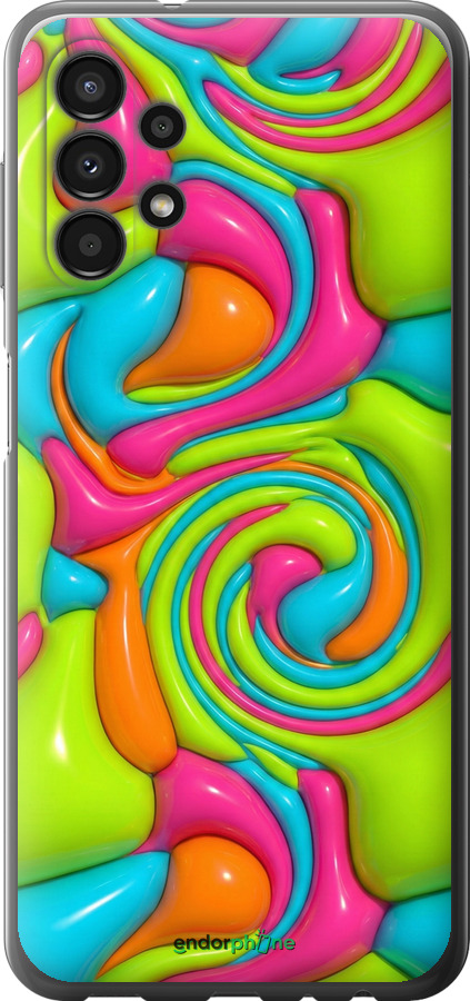 Силиконовый чехол Y2K Jelly Dream для Samsung Galaxy A13 A135F - 6780u-2498 изображение 