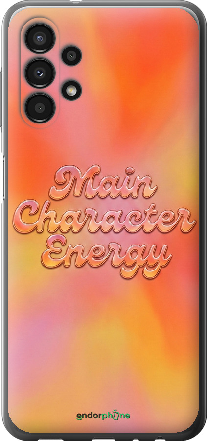 Силиконовый чехол Aura Gradient Main Character Energy Aesthetic Y2K для Samsung Galaxy A13 A135F - 6783u-2498 изображение 