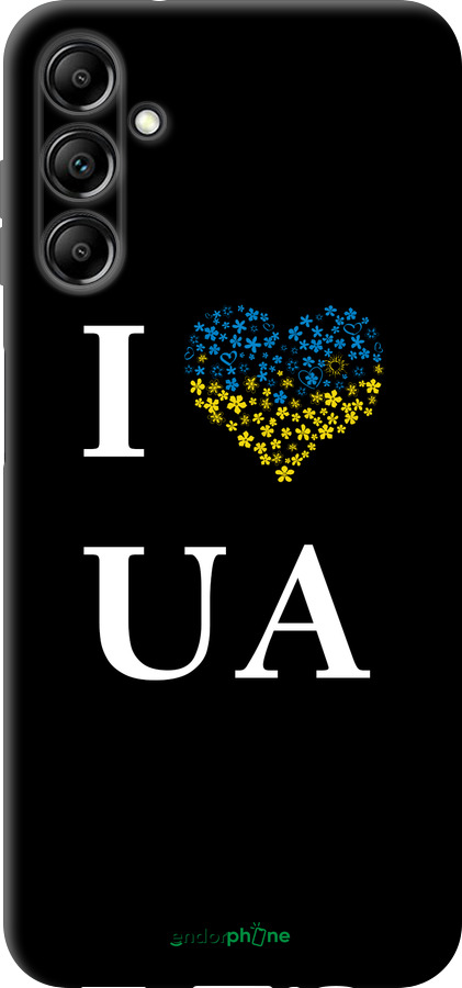 TPU чехол I love UA для Samsung Galaxy A14 A145F - 1112b-2937 изображение 