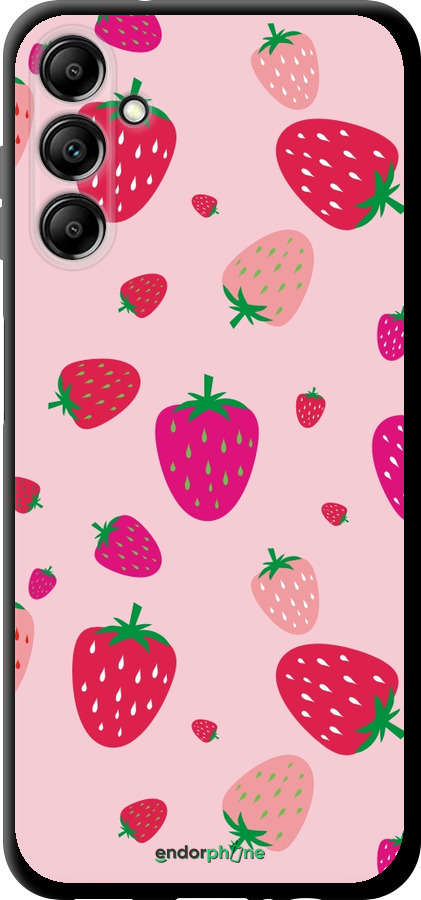 TPU чехол Клубнички для Samsung Galaxy A14 A145F - 4332b-2937 изображение 