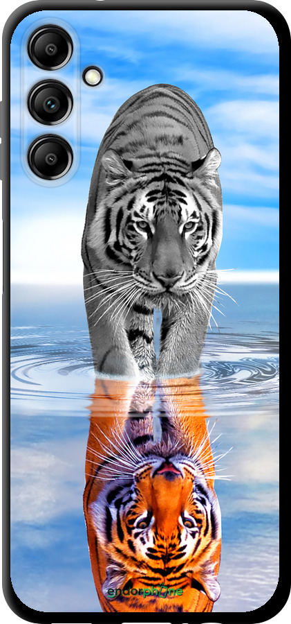 TPU чехол Тигр для Samsung Galaxy A14 A145F - 6016b-2937 изображение 