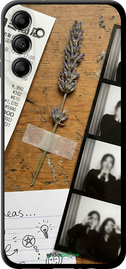 TPU чехол Aesthetic Scrapbook Collage для Samsung Galaxy A14 A145F - 6773b-2937 изображение 