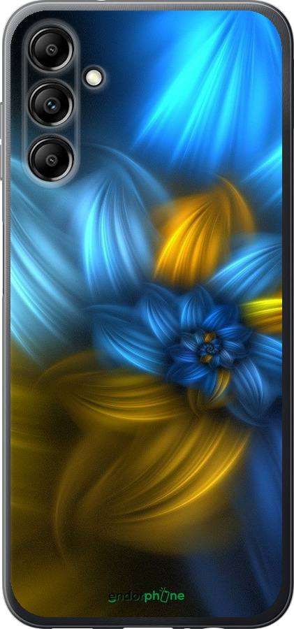 

Силіконовий чохол "Візерунок 46" для Samsung Galaxy A14 A145F, Синій