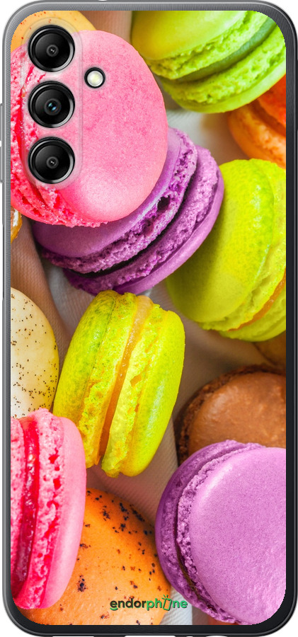

Coque du Silicone "Macarons" pour Samsung Galaxy A14 A145F, Jaune