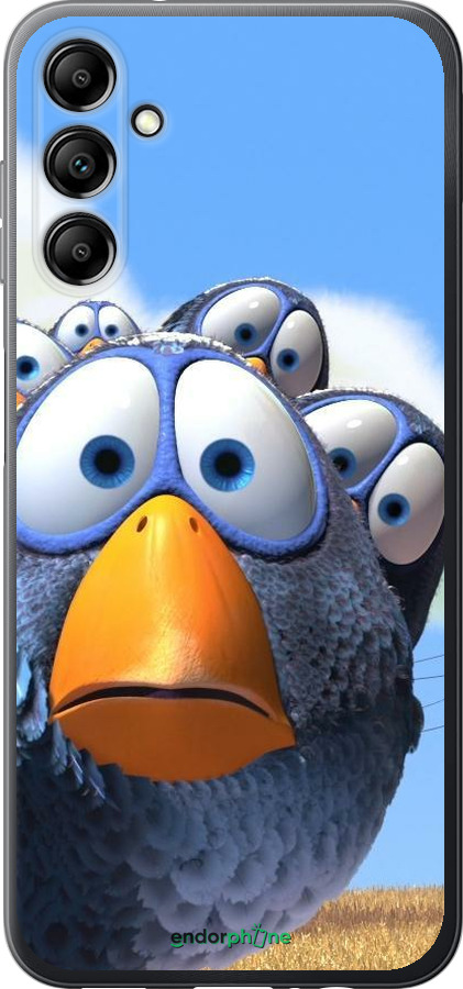Силиконовый чехол Angry Birds для Samsung Galaxy A14 A145F - 6008u-2937 изображение 