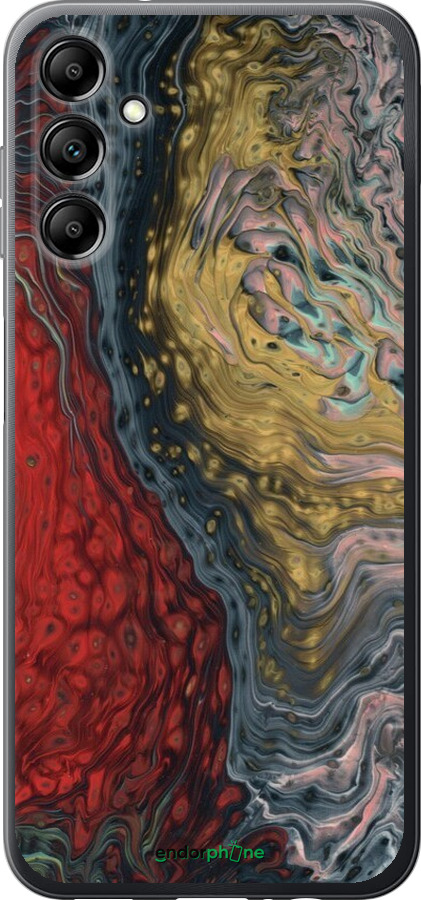 Силиконовый чехол С изображением абстрактной живописи для Samsung Galaxy A14 A145F - 6530u-2937 изображение 