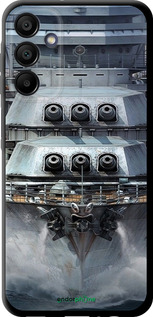 TPU чехол Лінкор, world of tanks, wargaming, військовий корабель для Samsung Galaxy A15 - 6453b-3357 изображение 