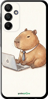 TPU чехол Funny Capybara CEO Working для Samsung Galaxy A15 - 6777b-3357 изображение 