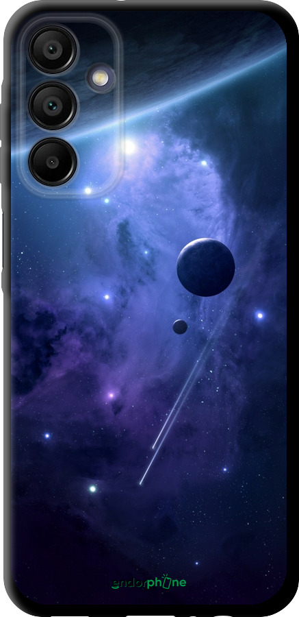 TPU чехол Планети в синьому космосі для Samsung Galaxy A15 - 171b-3357 изображение 
