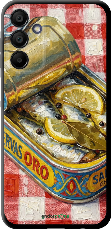 TPU чехол Vintage Sardine Tin Phone для Samsung Galaxy A15 - 6772b-3357 изображение 