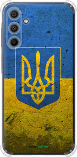 Силикон с усиленными углами чехол Флаг и герб Украины 2 для Samsung Galaxy A15 - 378sp-3357 изображение 
