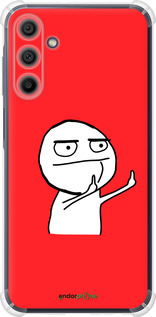 Силіконовий протиударний с посиленими кутами чехол Мем для Samsung Galaxy A15 - 4578sp-3357 изображение 