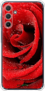 Силикон с усиленными углами чехол Красная роза для Samsung Galaxy A15 - 529sp-3357 изображение 