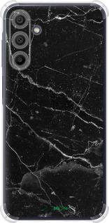 Силикон с усиленными углами чехол Черный мрамор v2 для Samsung Galaxy A15 - 5568sp-3357 изображение 
