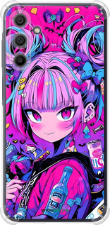 Силикон с усиленными углами чехол Аниме милаха для Samsung Galaxy A15 - 6314sp-3357 изображение 