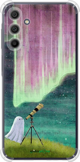 Силикон с усиленными углами чехол Привидение и звезды для Samsung Galaxy A15 - 6443sp-3357 изображение 